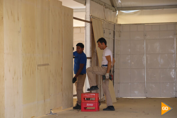 obras comienzo corpus granada
