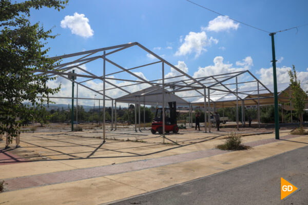 obras comienzo corpus granada