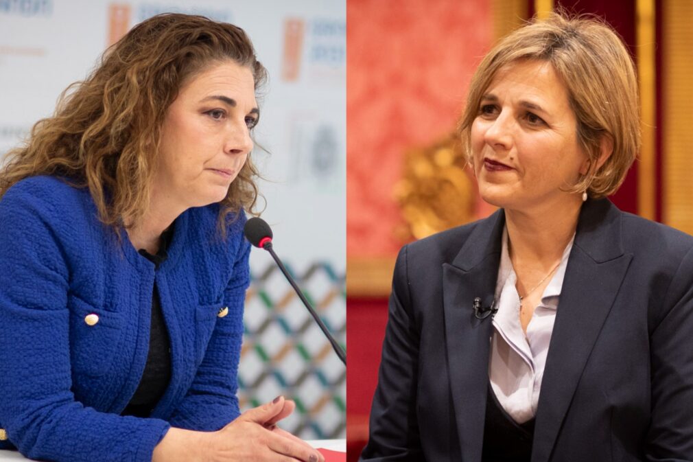 Raquel Ruz y Ana Agudo